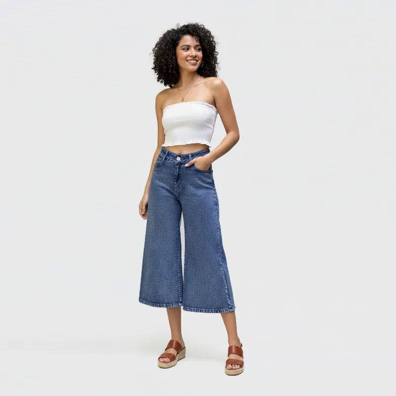 COTTON'S JEANS - JEAN CULOTTE PARA MUJER IVANA