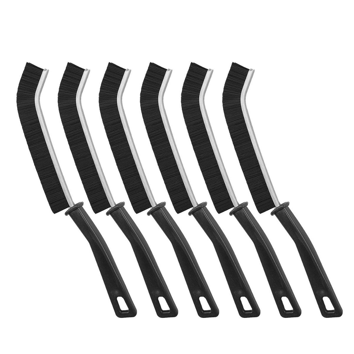 HOGARMAS - Set de 6 Cepillos de Limpieza Multifuncionales para Rincones Difíciles