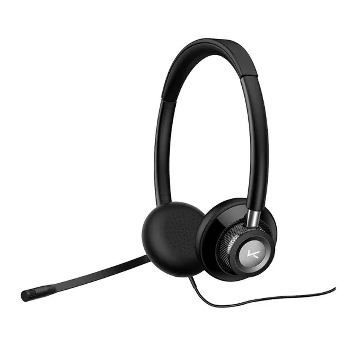 KUZLER - Audífono Con Micrófono Profesional Kuzler Haggan-101 Color Negro