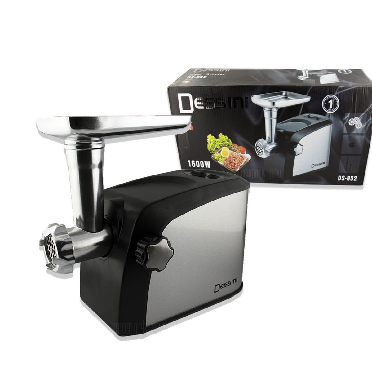 GENERICO - Moledora de Carne Dessini Italiana 1600 Watts DS-852-1