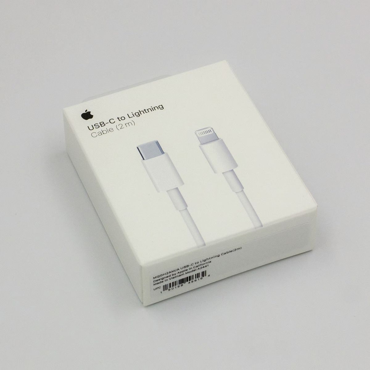 APPLE - Cable Lightning a USB-C de 2 metros iPhone