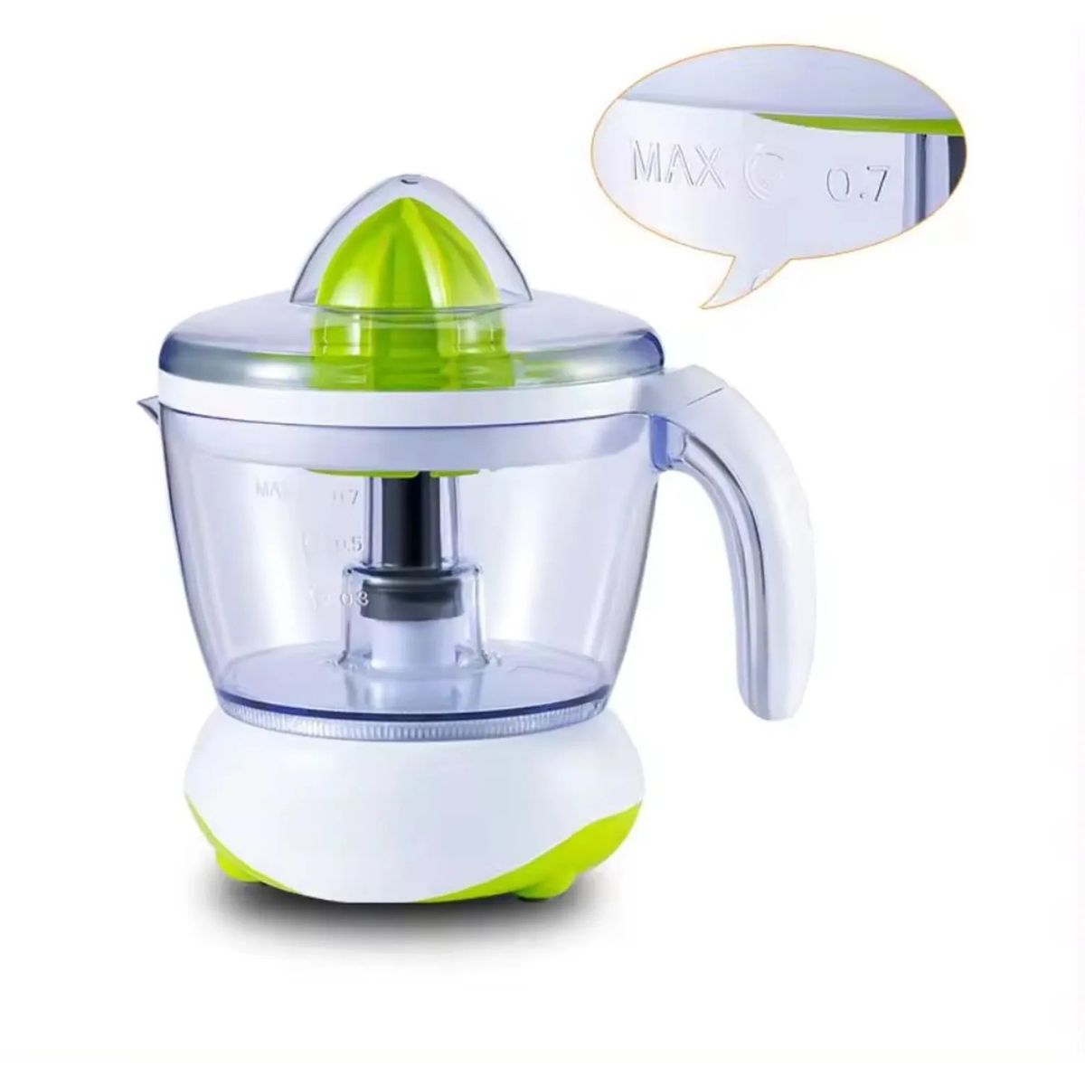 GENERICO - Exprimidor Eléctrico de Cítricos Portátil 700ml Color Aleatorio