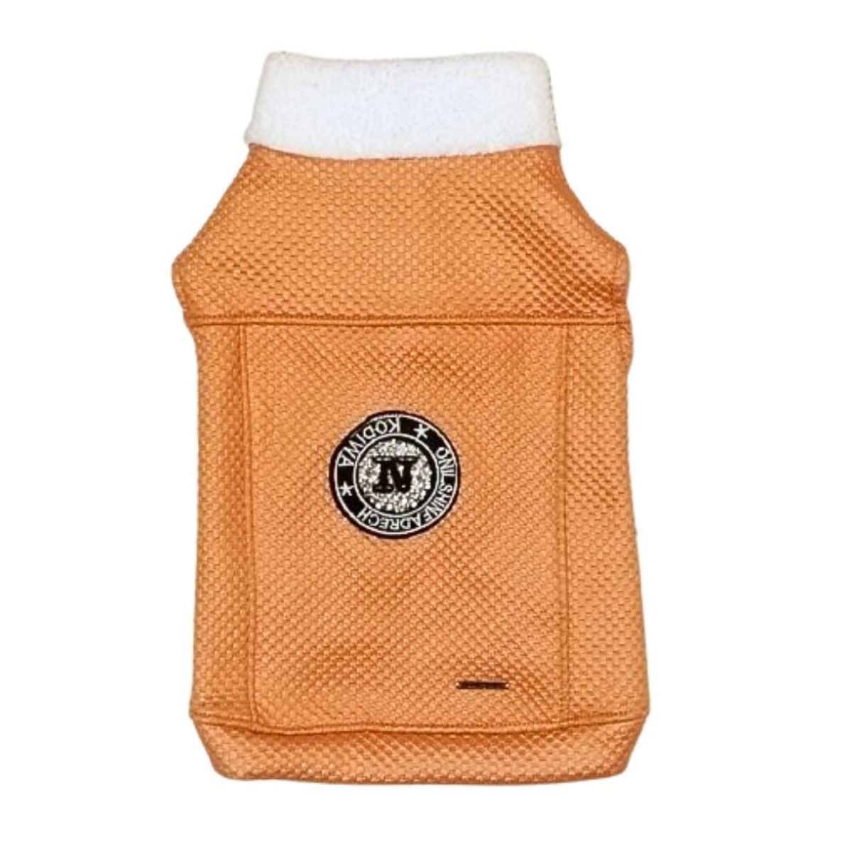 GENERICO - Chaleco MOTERO con Acolchado Para Mascotas TALLA 2 Mostaza