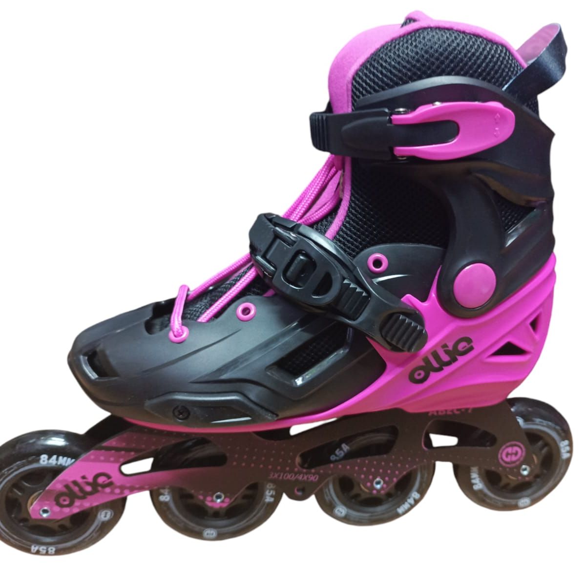 OLLIE - PATINES REGULABLES OLLIE BOTA DURA PINK M 33-36