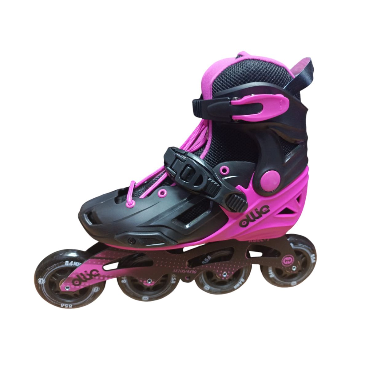 OLLIE - PATINES REGULABLES OLLIE BOTA DURA PINK M 33-36