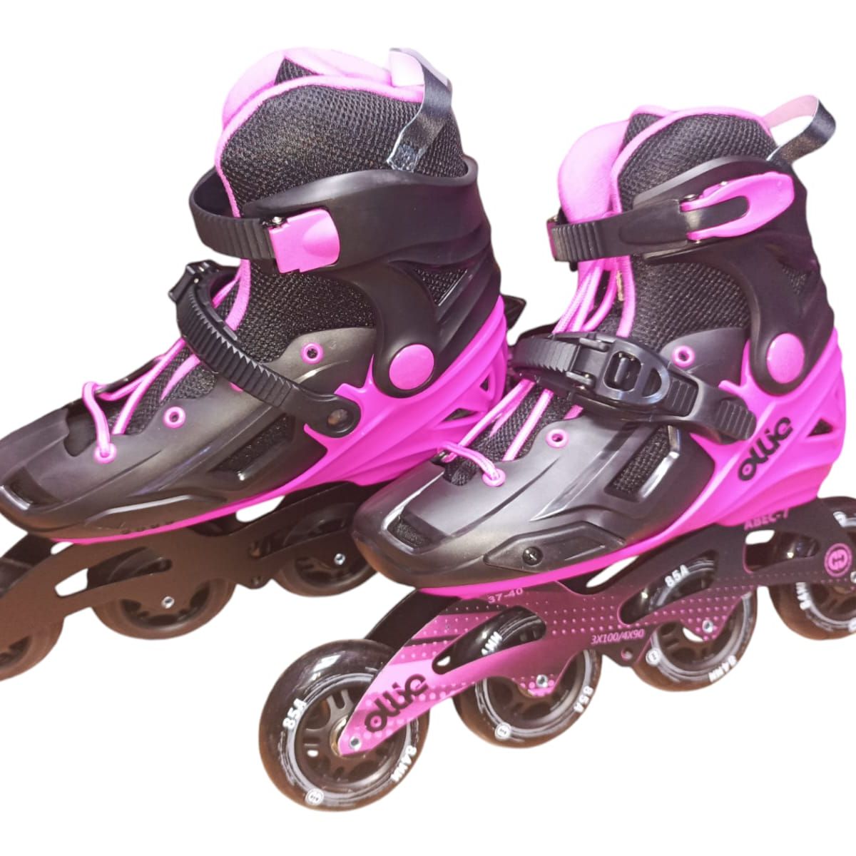 OLLIE - PATINES REGULABLES OLLIE BOTA DURA PINK L 37-40