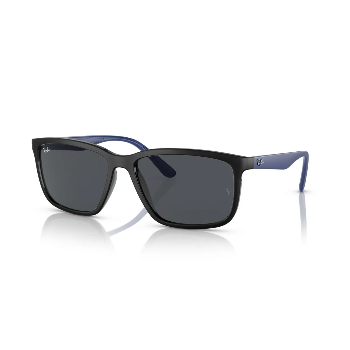 RAY BAN - Lentes De Sol Rectangular Full Grey Ray-ban RB4384L666887