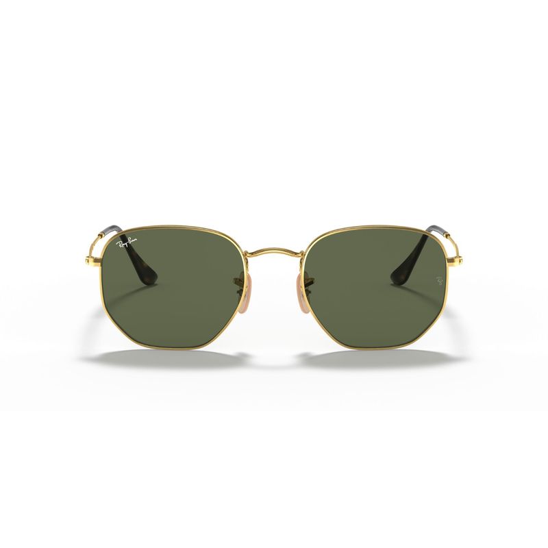 RAY BAN - Lentes de Sol Hexagonal Gold Green Ray-Ban RB3548N001