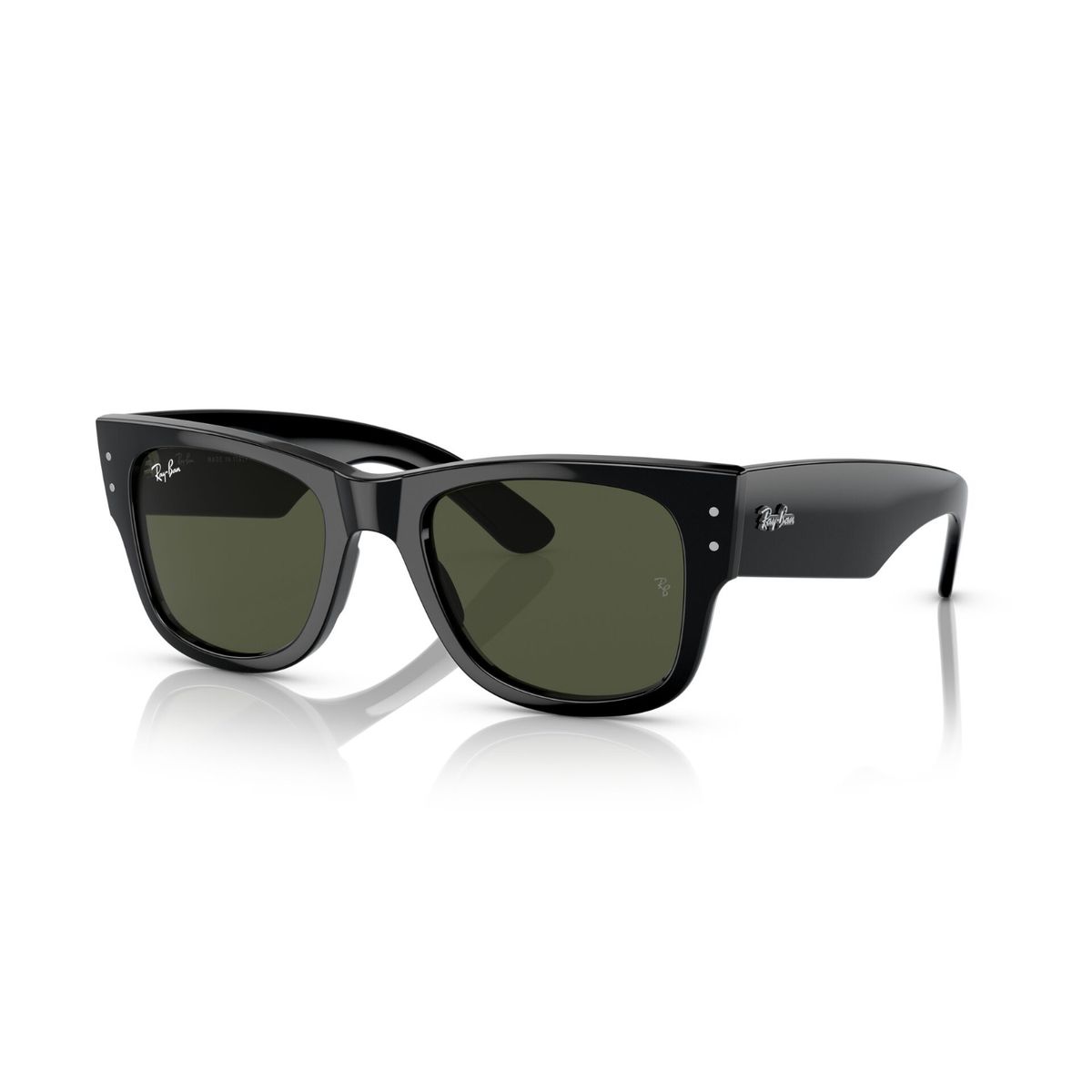 RAY BAN - Lentes De Sol Cuadrado Mega Wayfarer Green RB0840S90131