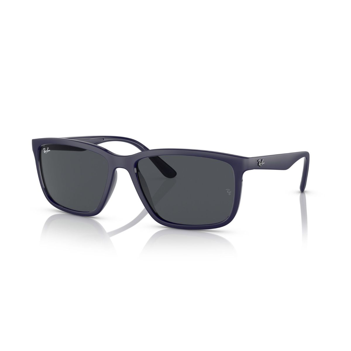 RAY BAN - Lentes De Sol Rectangular Full Grey Ray-ban RB4384L666987
