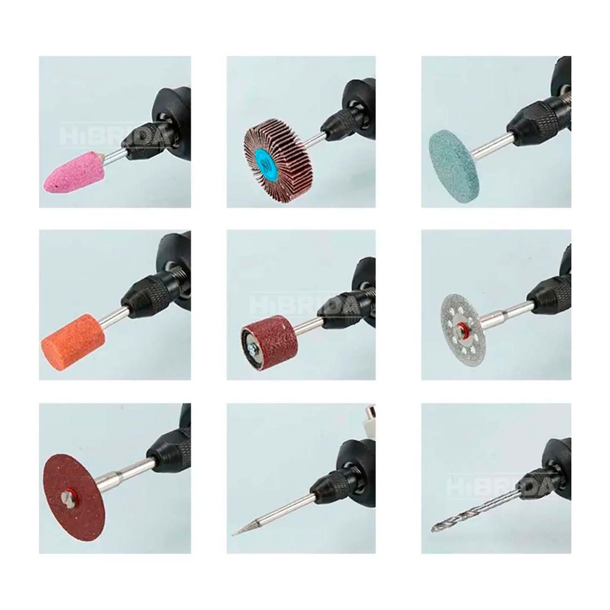 INGCO TOOLS - SET ACCESORIOS 420 PCS MINI GRINDER INGCO AKMG4208 MULTIHERRAMIENTA