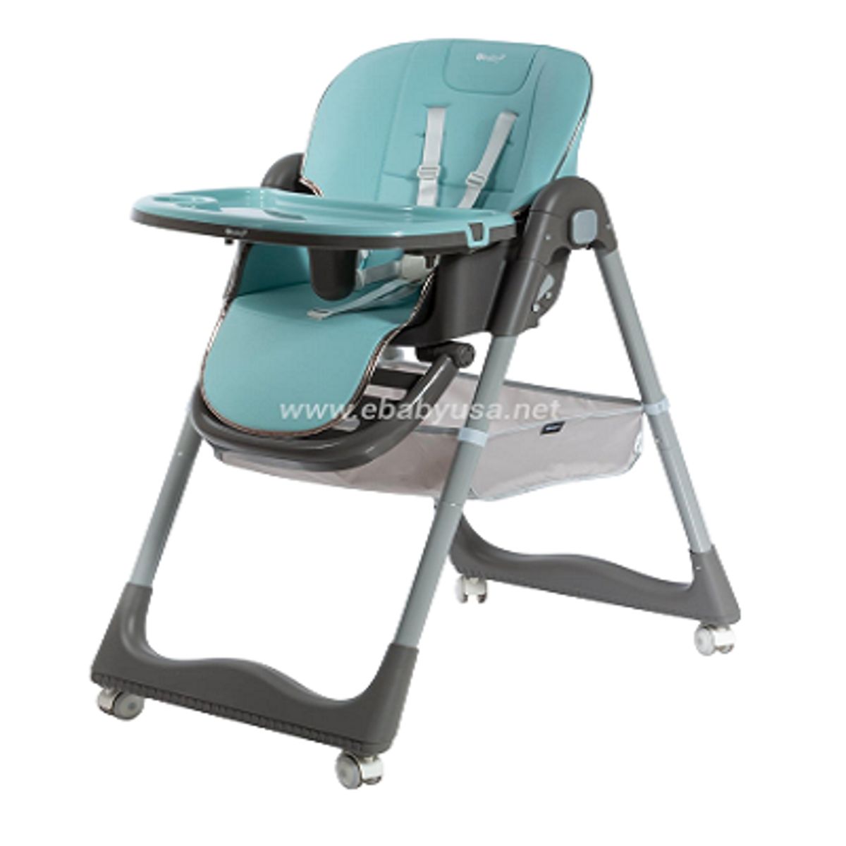 EBABY - SILLA DE COMER GRADUABLE RUDI - VERDE