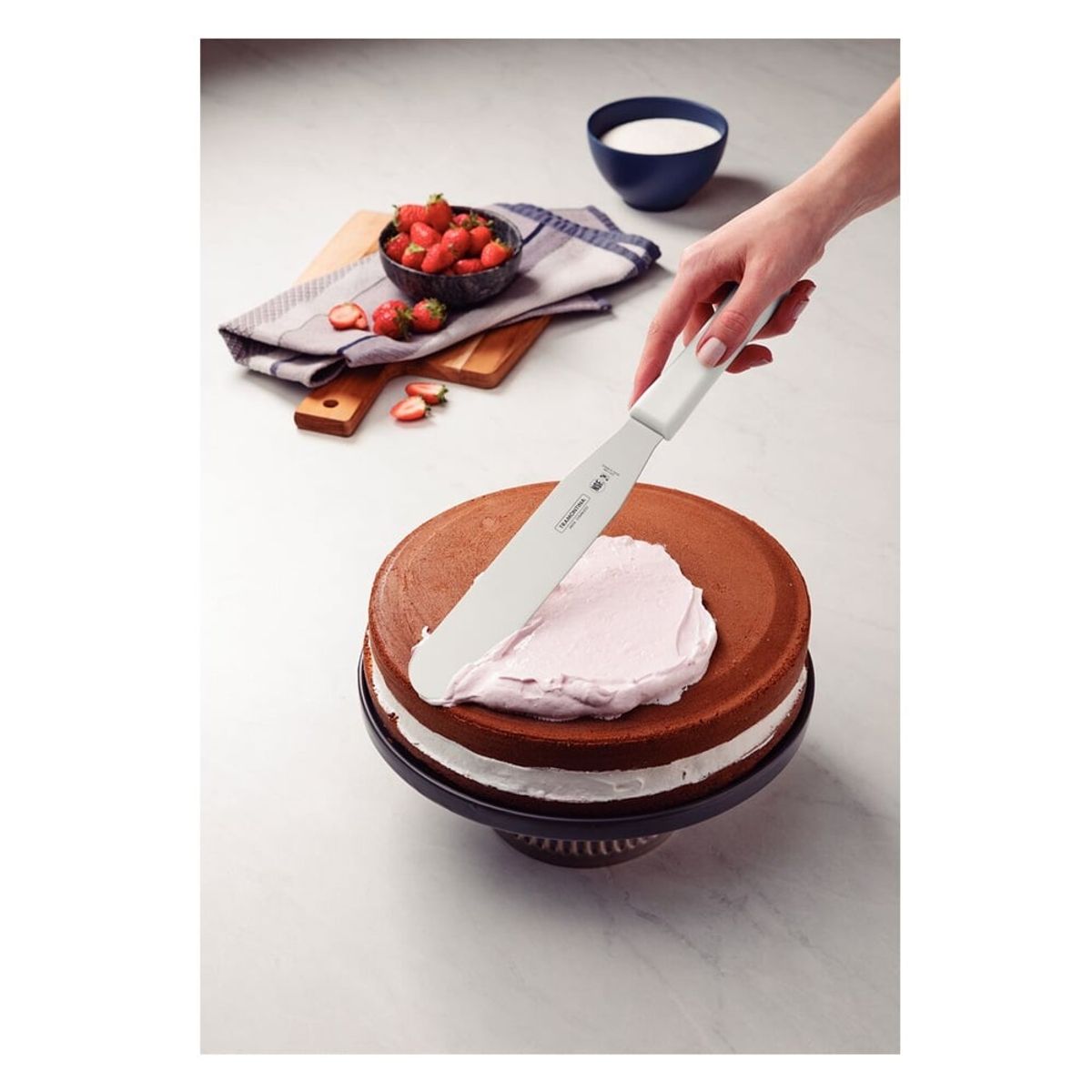 TRAMONTINA - ESPATULA TRAMONTINA PARA REPOSTERIA 8 PULGADAS PROFESIONAL