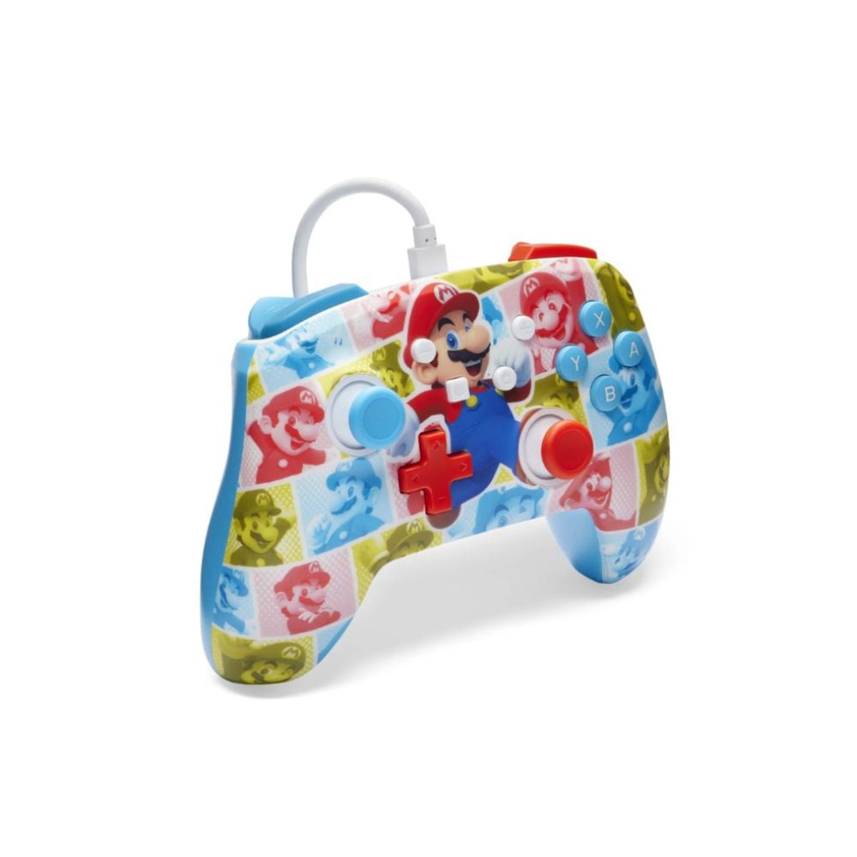 NINTENDO - Mando Nintendo Switch Power A Mario Hero Reel