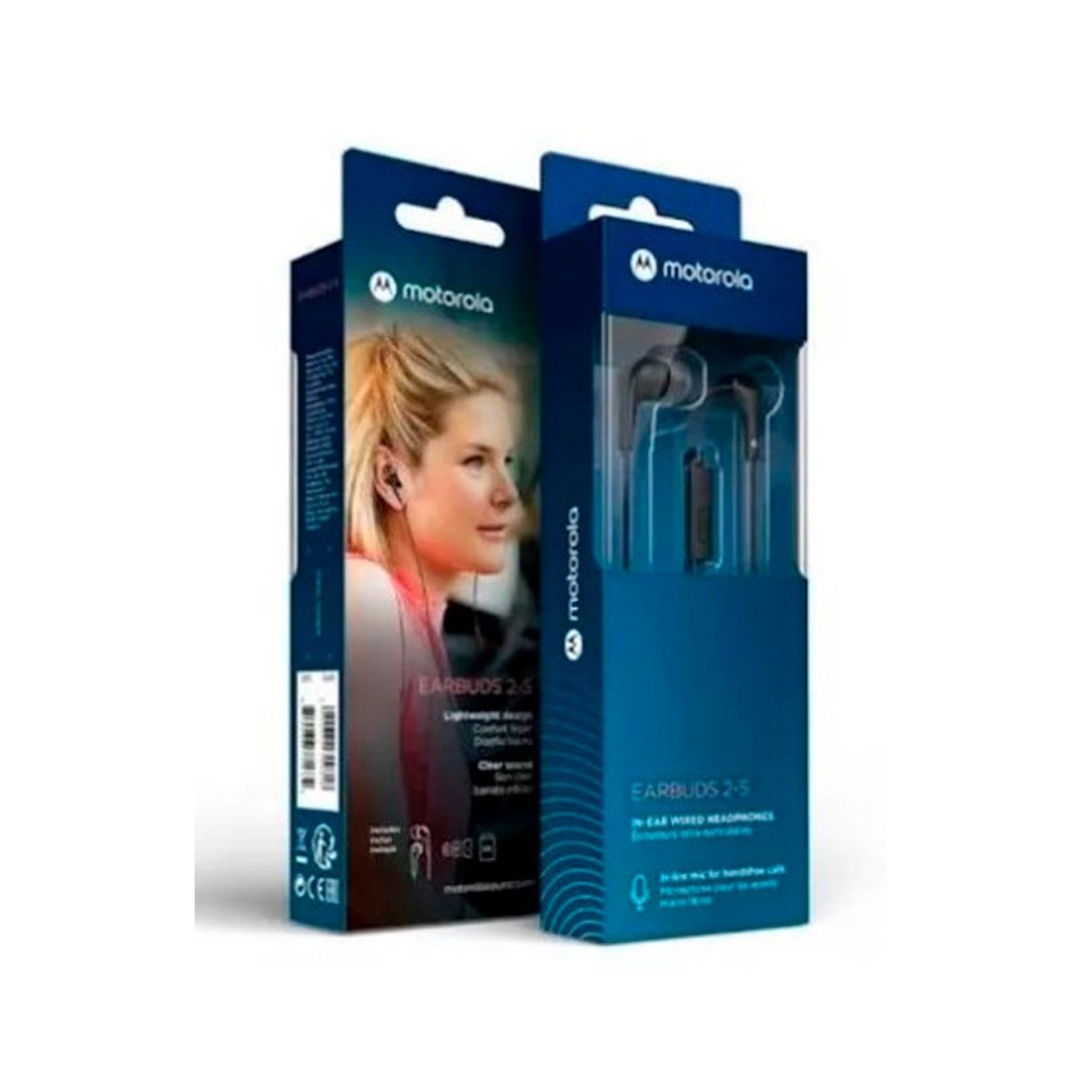 MOTOROLA - Audífonos IN EAR Wired Con Micro Earbuds 2-S  Negro