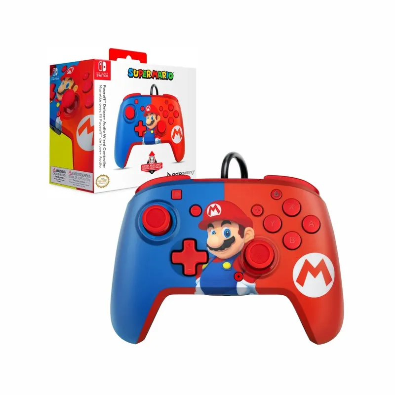 NINTENDO - Mando Nintendo Switch Mario Bross Red Blue