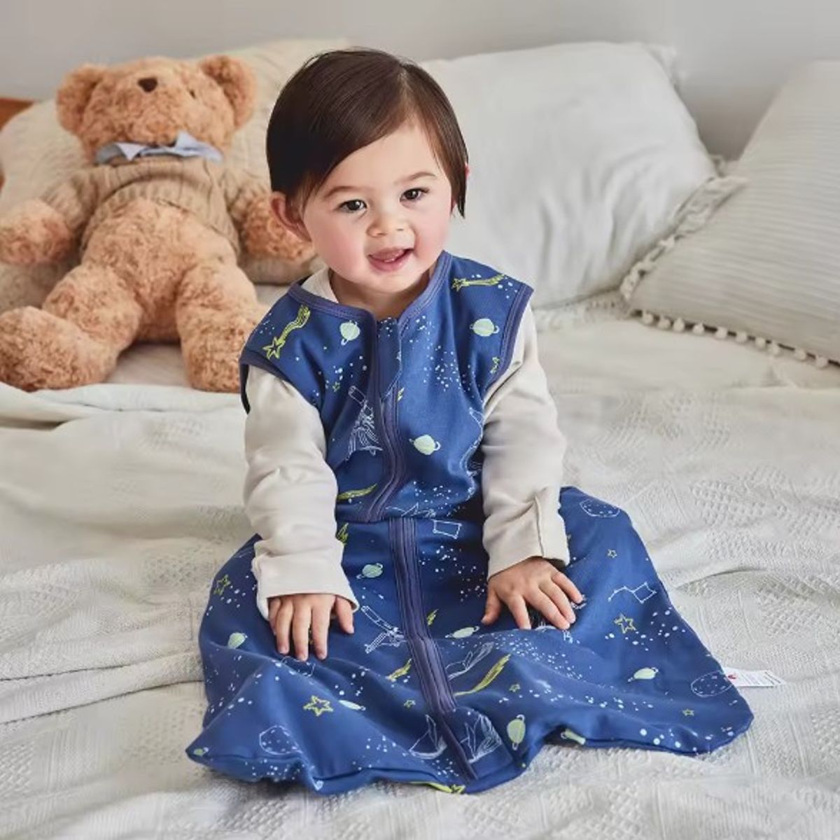 GENERICO - Bolsa de dormir para bebes de algodón