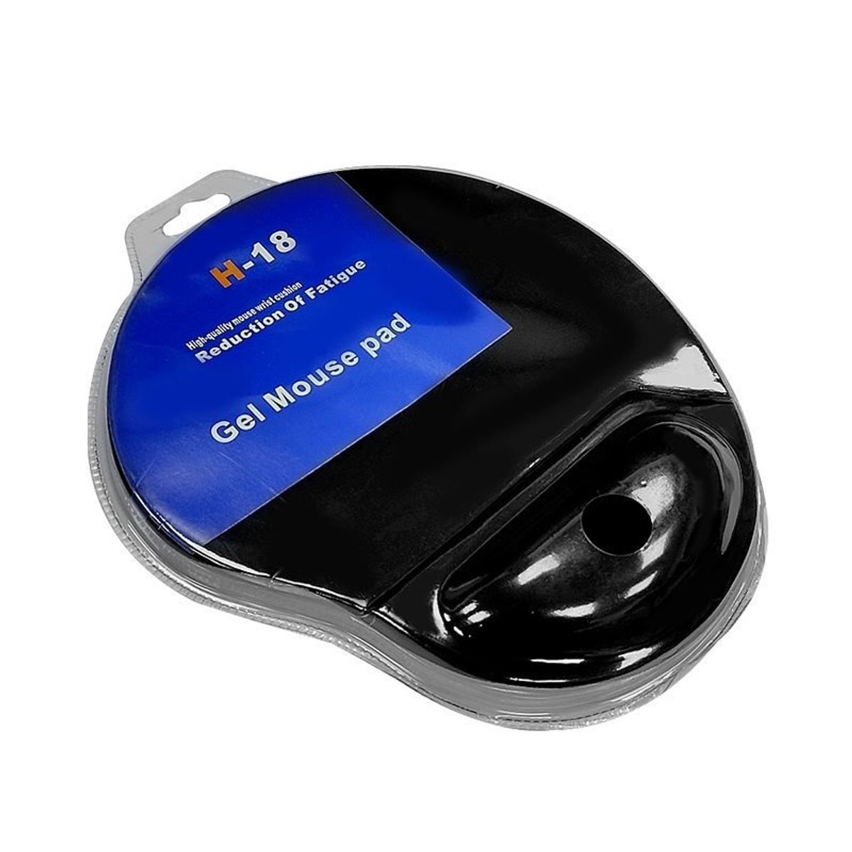 OEM - Mouse Pad Gel Apoya Muñeca  Ergonomica  Negro