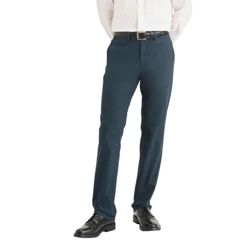 DOCKERS - Pantalón Hombre Crafted Khaki Slim Fit Azul Dockers
