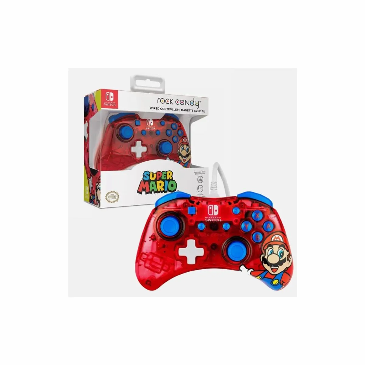 NINTENDO - Mando Nintendo Switch Rock Candy Mario Bross