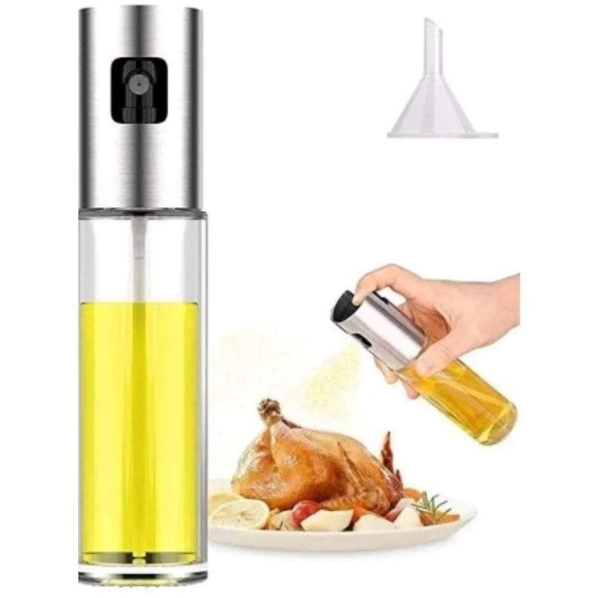 GENERICO - Rociador de aceite de Vidrio 100 ml