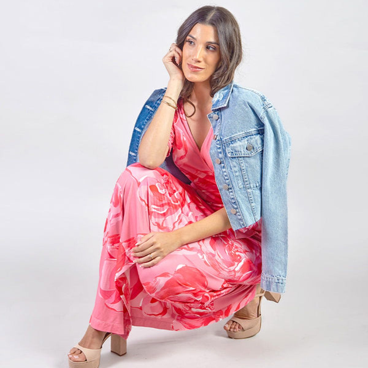 MICHELLE BELAU - GIULIA - CASACA DENIM CORTA