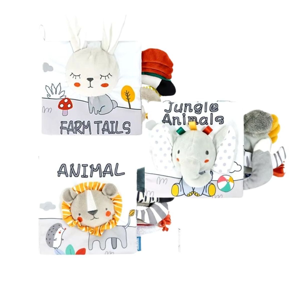 GENERICO - Libro Sensorial De Tela Para Bebe