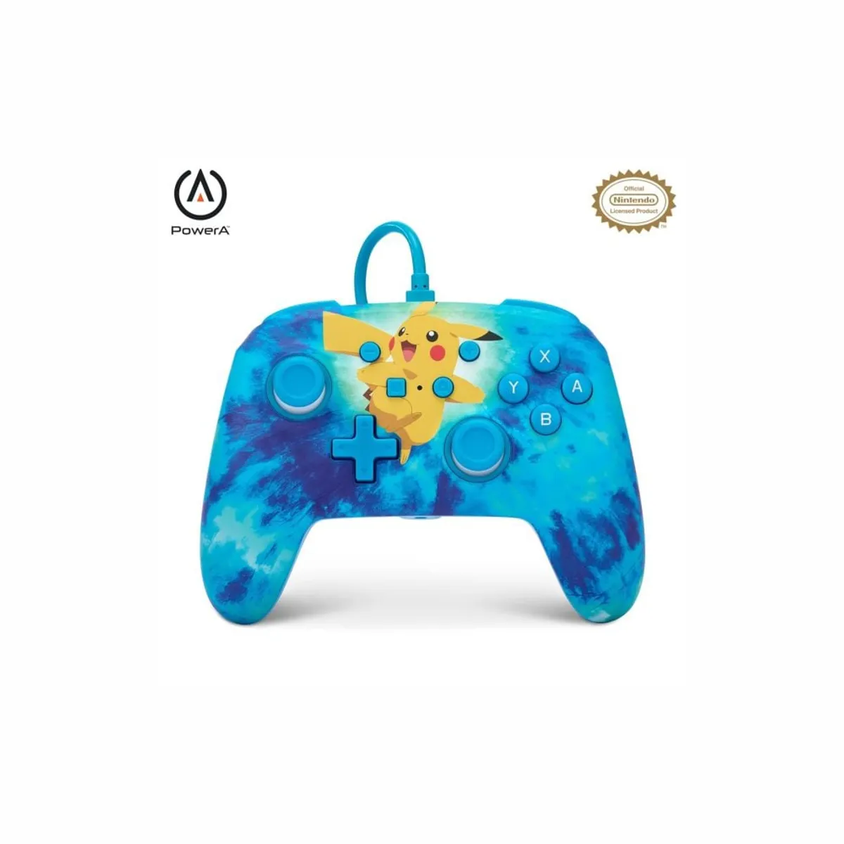 NINTENDO - Mando Nintendo Switch Pikachu BLue Power A