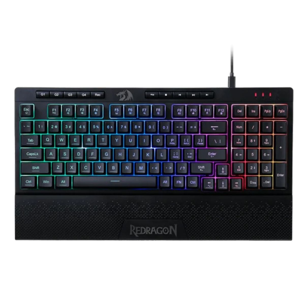 REDRAGON - Redragon - Kit 4 e 1 S147 (Teclado + Mouse + Audífono + Mousepad)