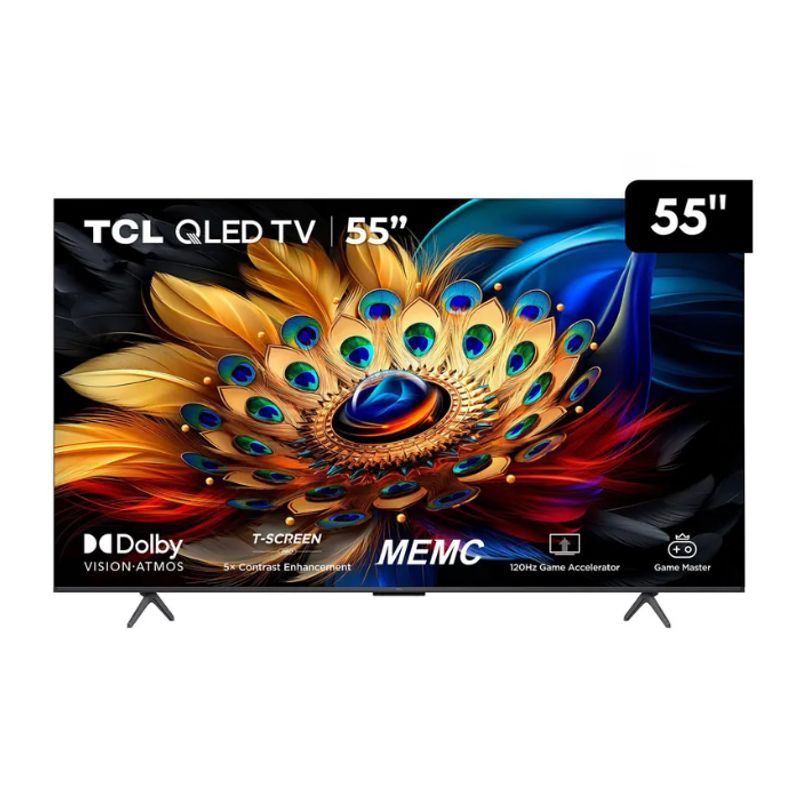 TCL - Televisor  TCL 55C655 Advanced 4K QLED TV HDR10+