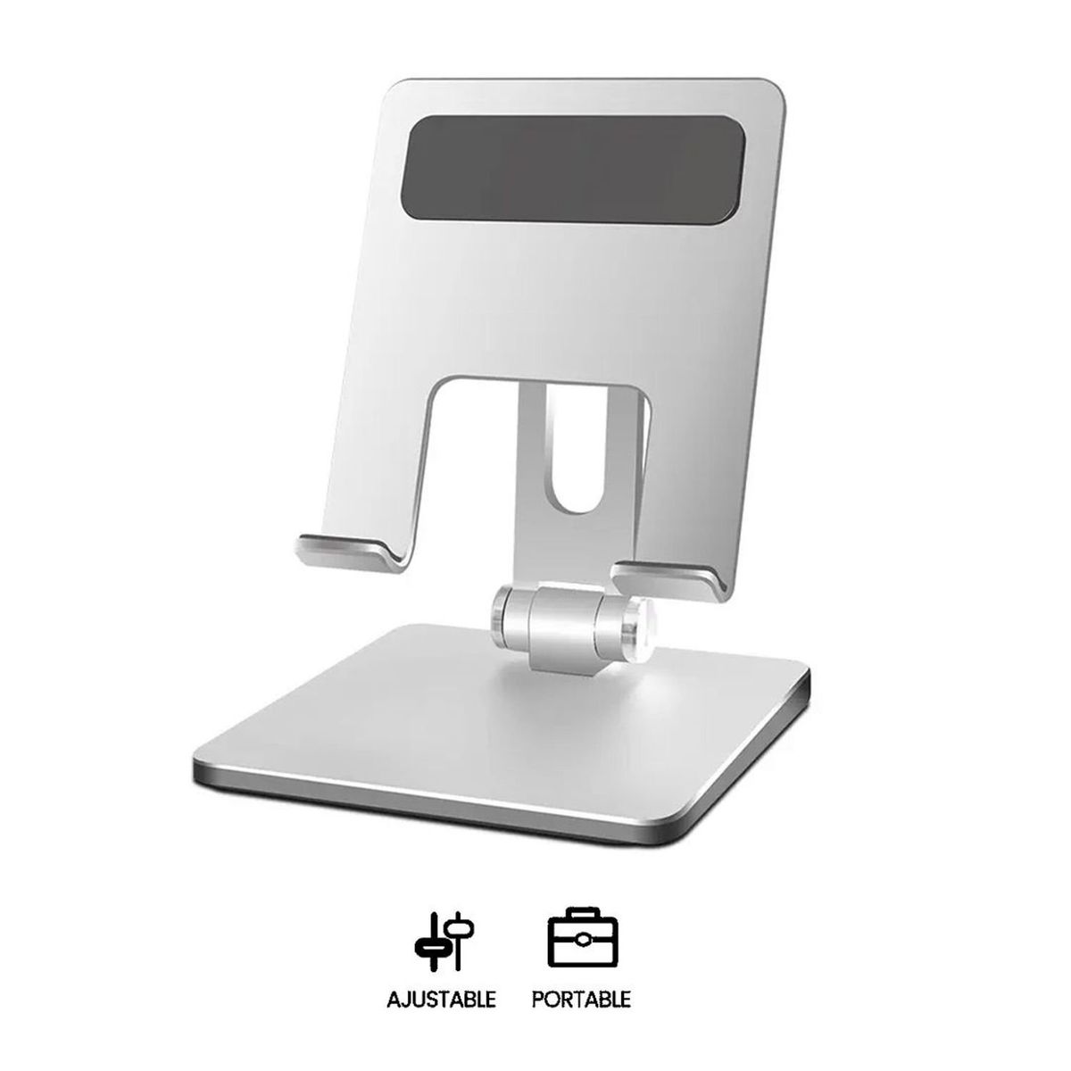 S&T - Soporte Para Tablet Corporativos Aluminio HS221S SILVER - CELULAR