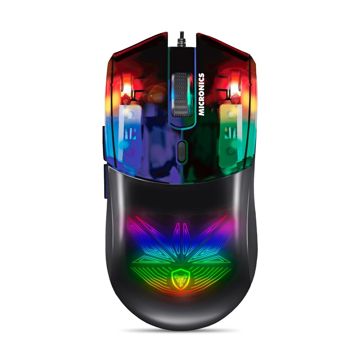 MICRONICS - MOUSE GAMER SPECTRE- MIC GM891 CABLE USB MICRONICS