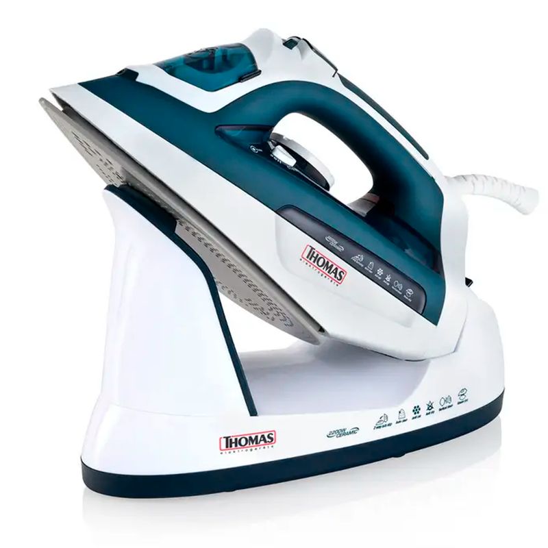 THOMAS - Plancha de Vapor Inalámbrica Thomas TH-7355 con suela de Cerámica