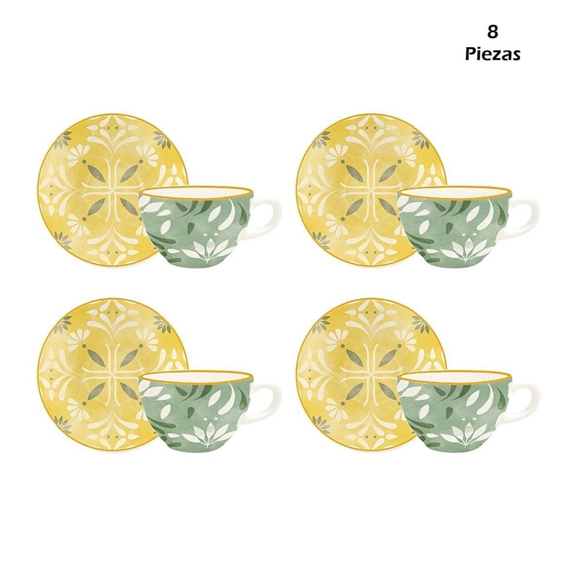 CORONA - Set de Café Espresso de 8 Piezas Solsticio - Corona