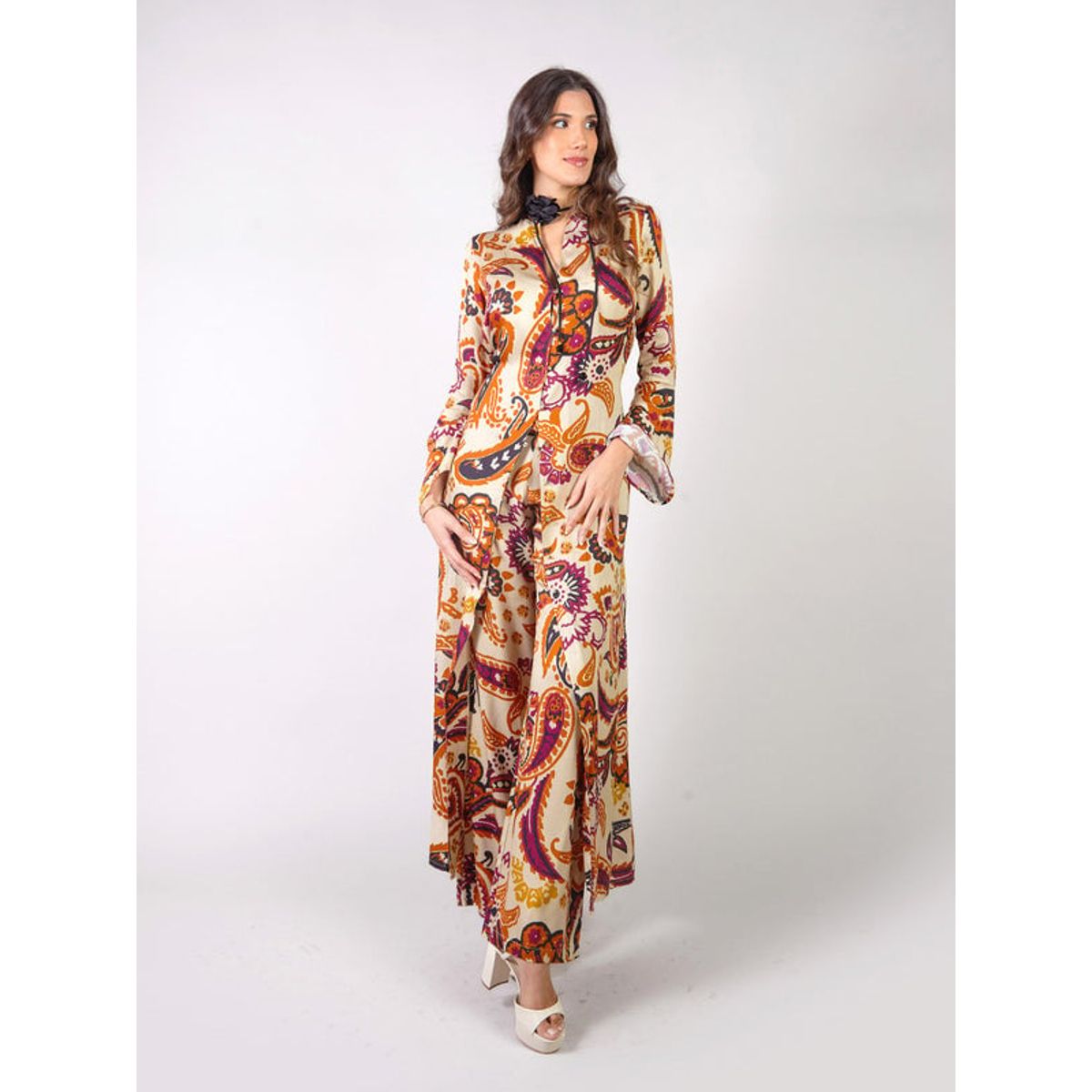 MICHELLE BELAU - JULIETA - PANTALÓN SEMI PALAZZO