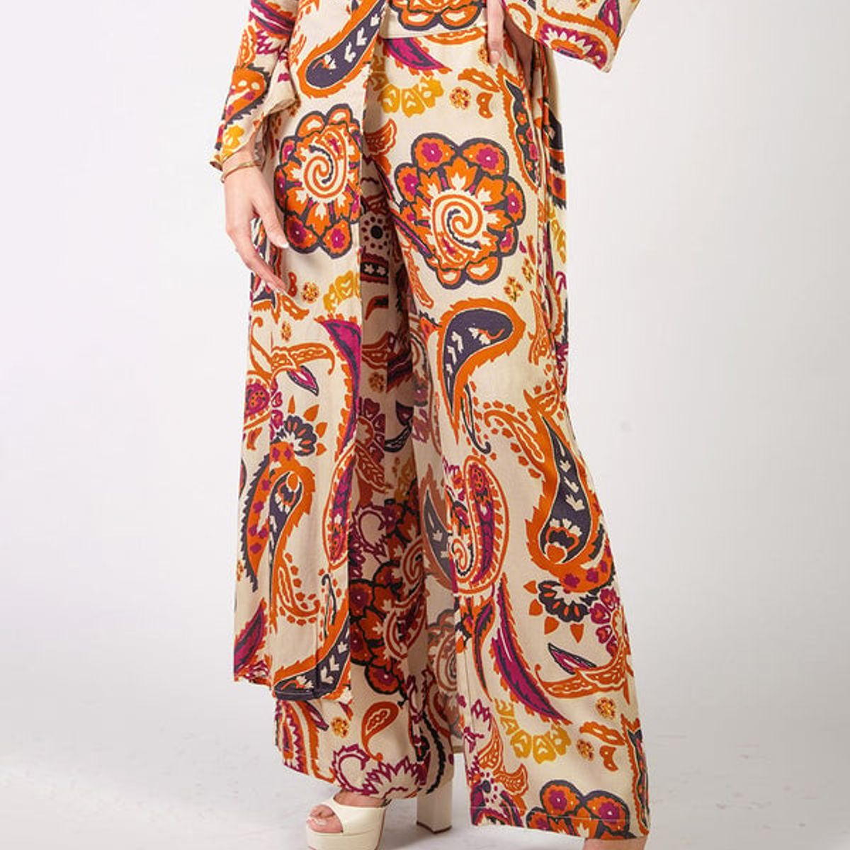 MICHELLE BELAU - JULIETA - PANTALÓN SEMI PALAZZO