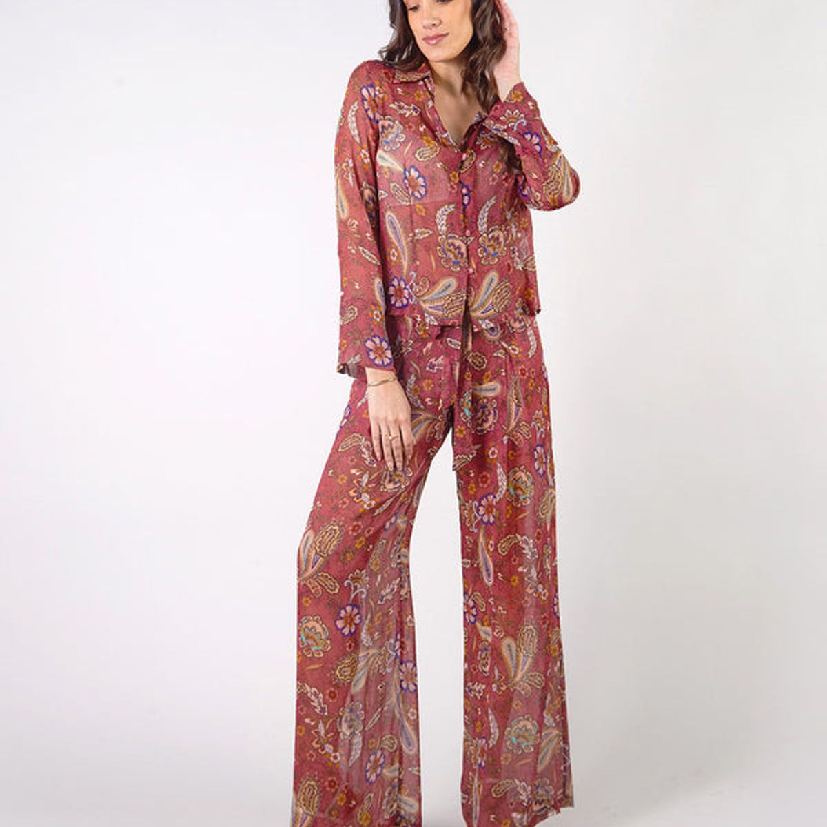 MICHELLE BELAU - DAFNE - PANTALÓN PALAZZO