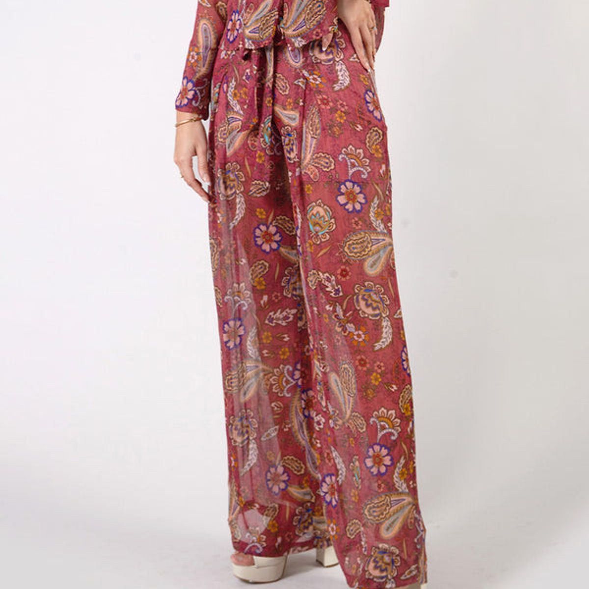 MICHELLE BELAU - DAFNE - PANTALÓN PALAZZO