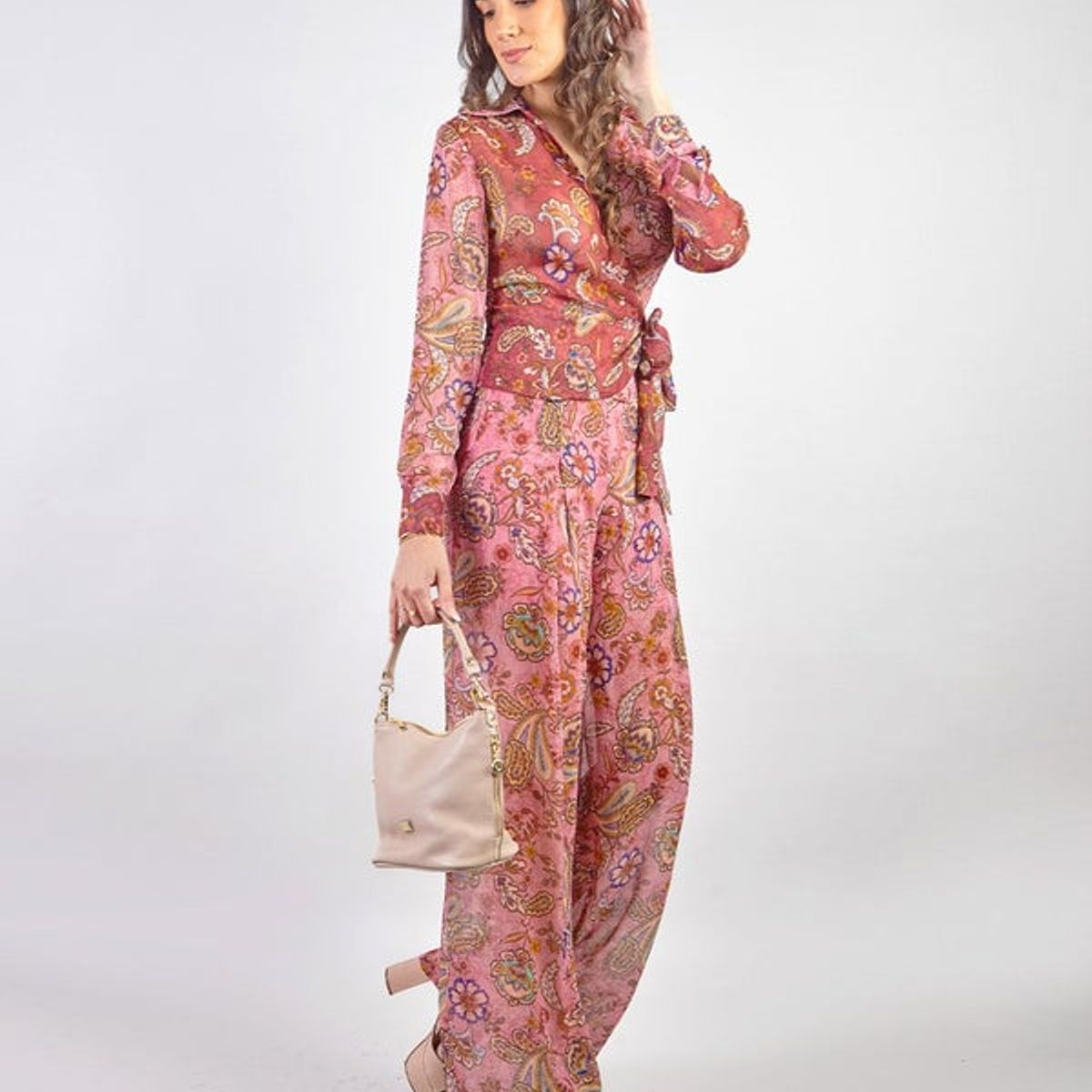 MICHELLE BELAU - DAFNE - PANTALÓN PALAZZO