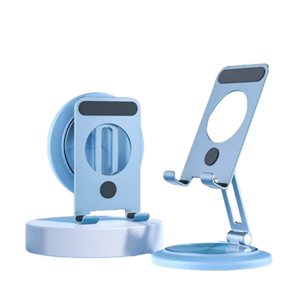 S&T - Soporte Para Celular For Business Aluminio Giro 360° JHZ8 Azul-Tablet