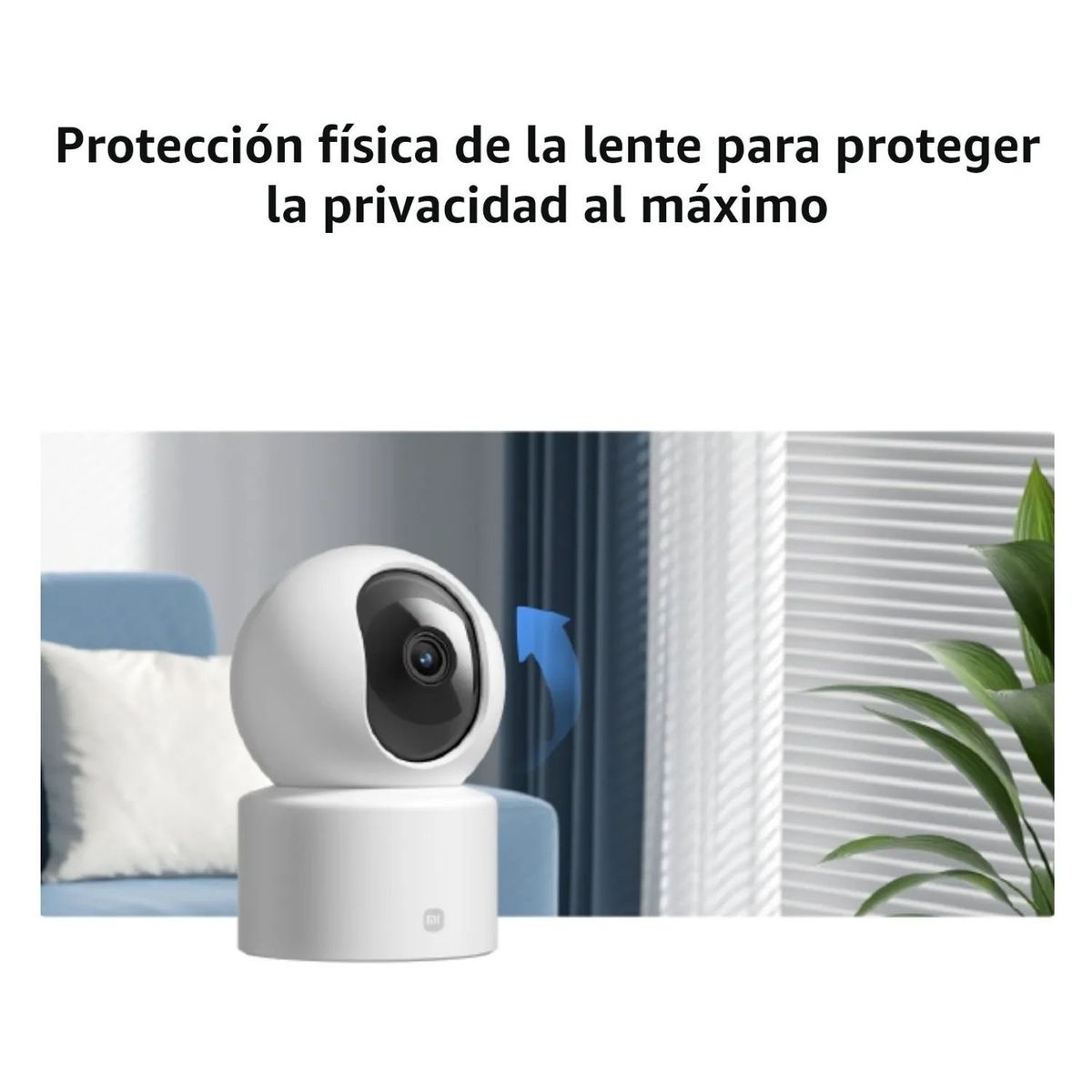 XIAOMI - Camara de seguridad Xiaomi giratoria 360° 2K 3MP C301 - Blanco