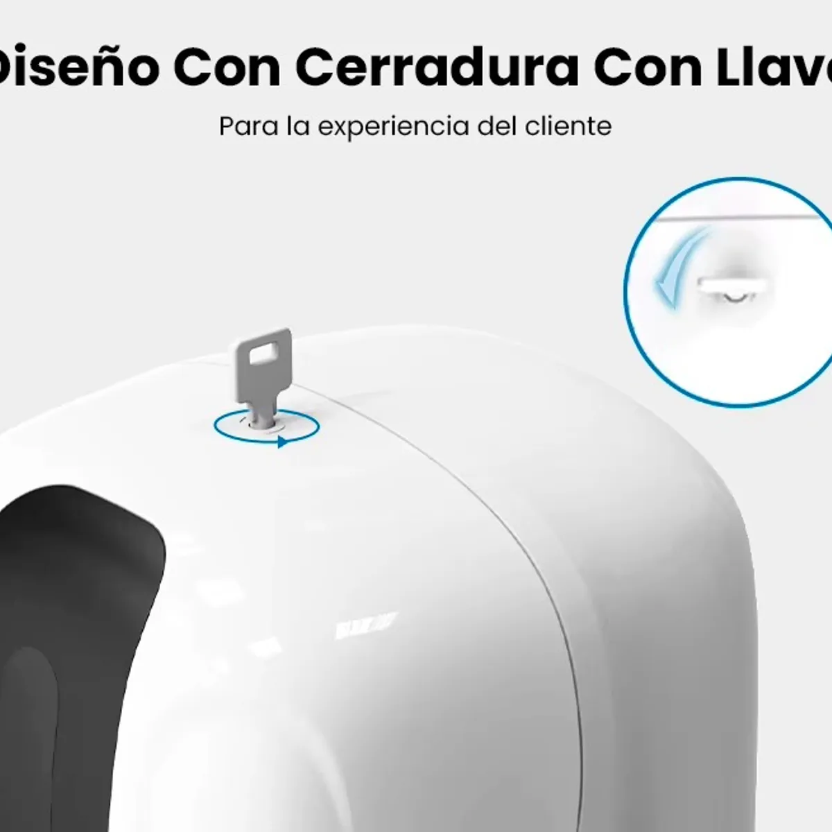 EXORIAM - Dispensador de Papel Toalla Flujo Central