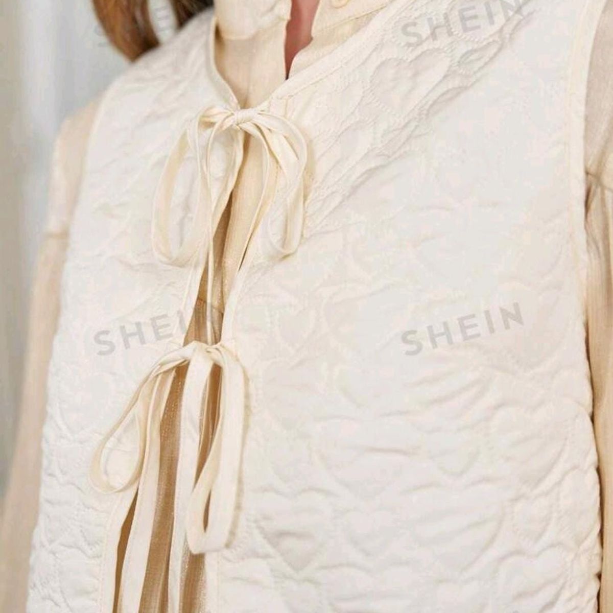 GENERICO - SHEIN Chaqueta Acolchada Sin Mangas