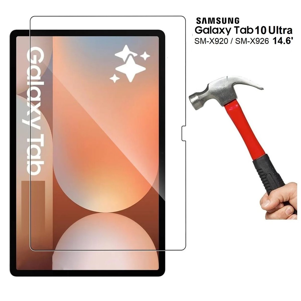 GENERICO - Mica Protector d Pantalla para Samsung Tab S10 Ultra 14.6 SM-X920 X926