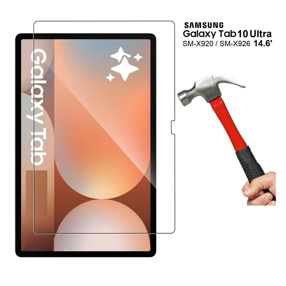 GENERICO - Mica Protector d Pantalla para Samsung Tab S10 Ultra 14.6 SM-X920 X926