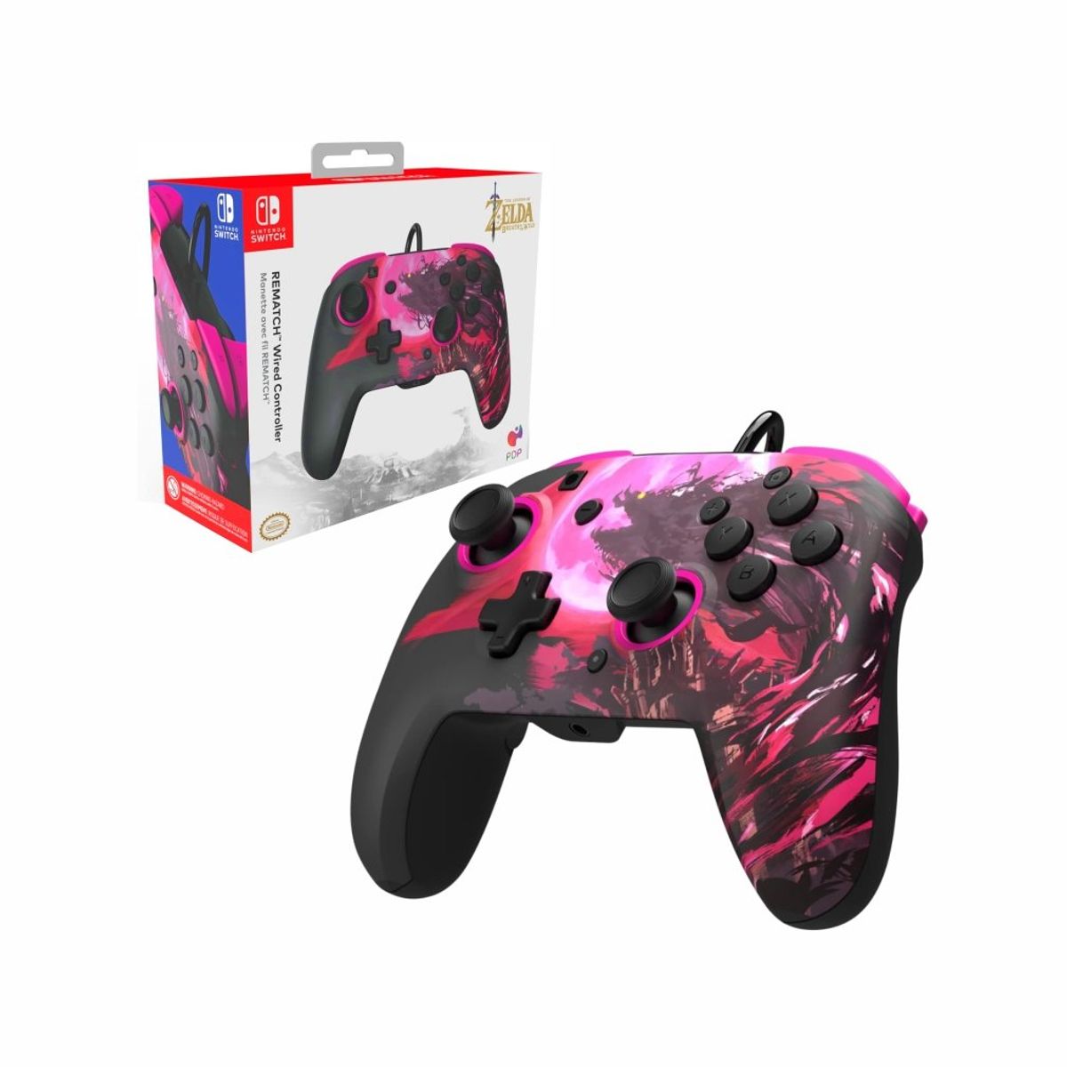 NINTENDO - Mando Nintendo Switch Zelda Breath of the Wild