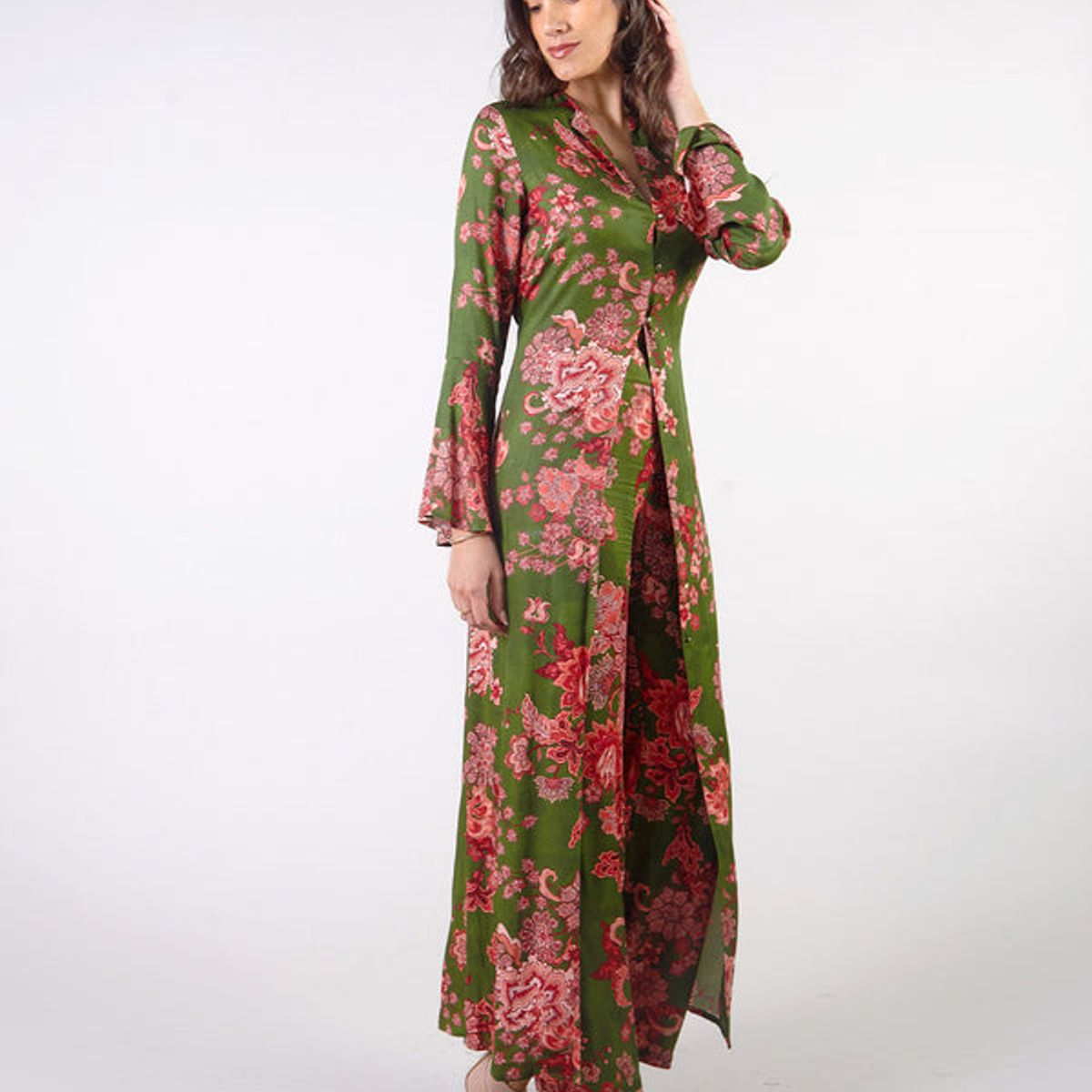 MICHELLE BELAU - JOELENE - VESTIDO MANGA LARGA