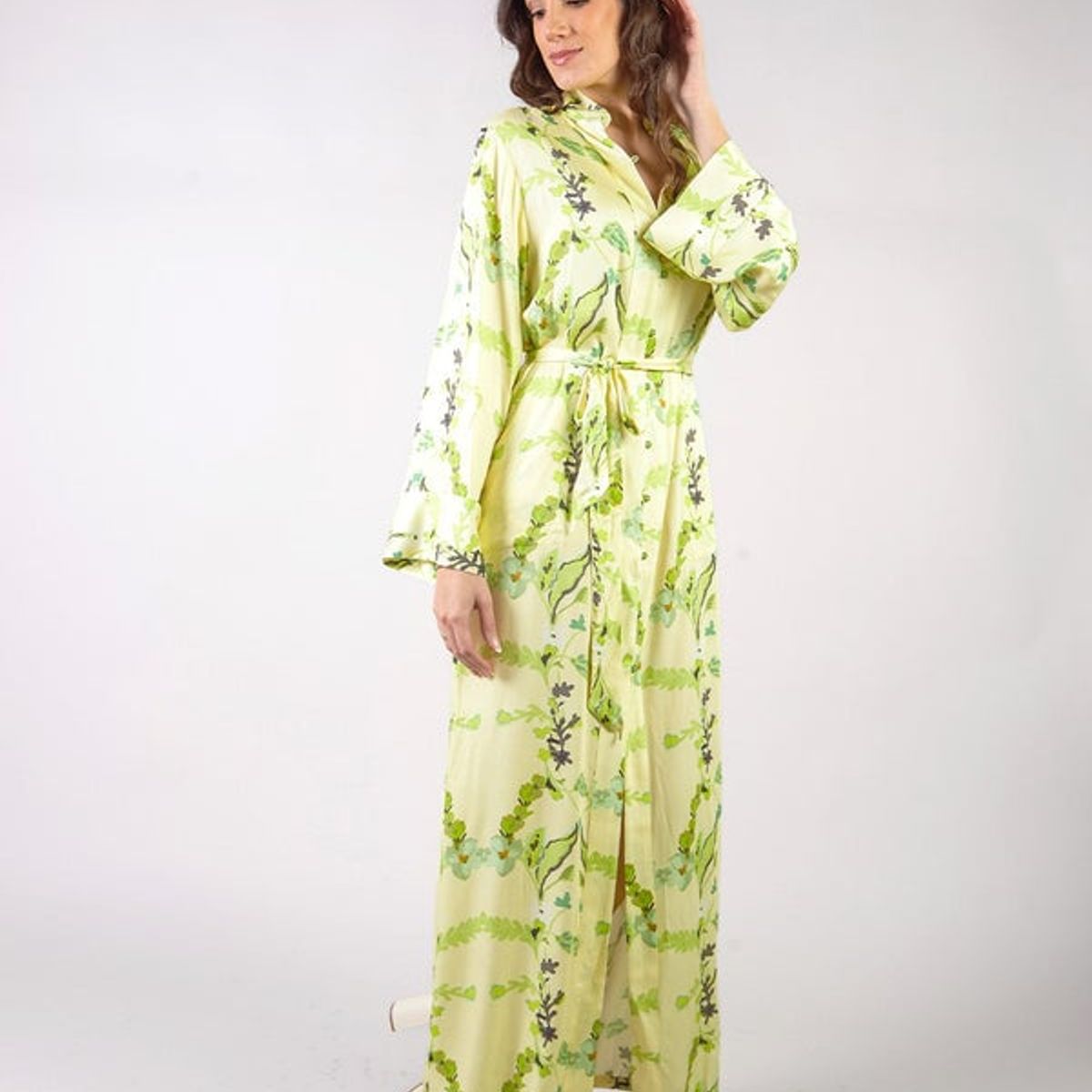 MICHELLE BELAU - OLIE - VESTIDO MANGA LARGA CON CINTURÓN