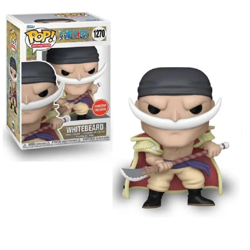 FUNKO - FUNKO POP WHITEBEARD/BARBA BLANCA ONE PIECE 1270 GAME STOP EXCLUSIVE