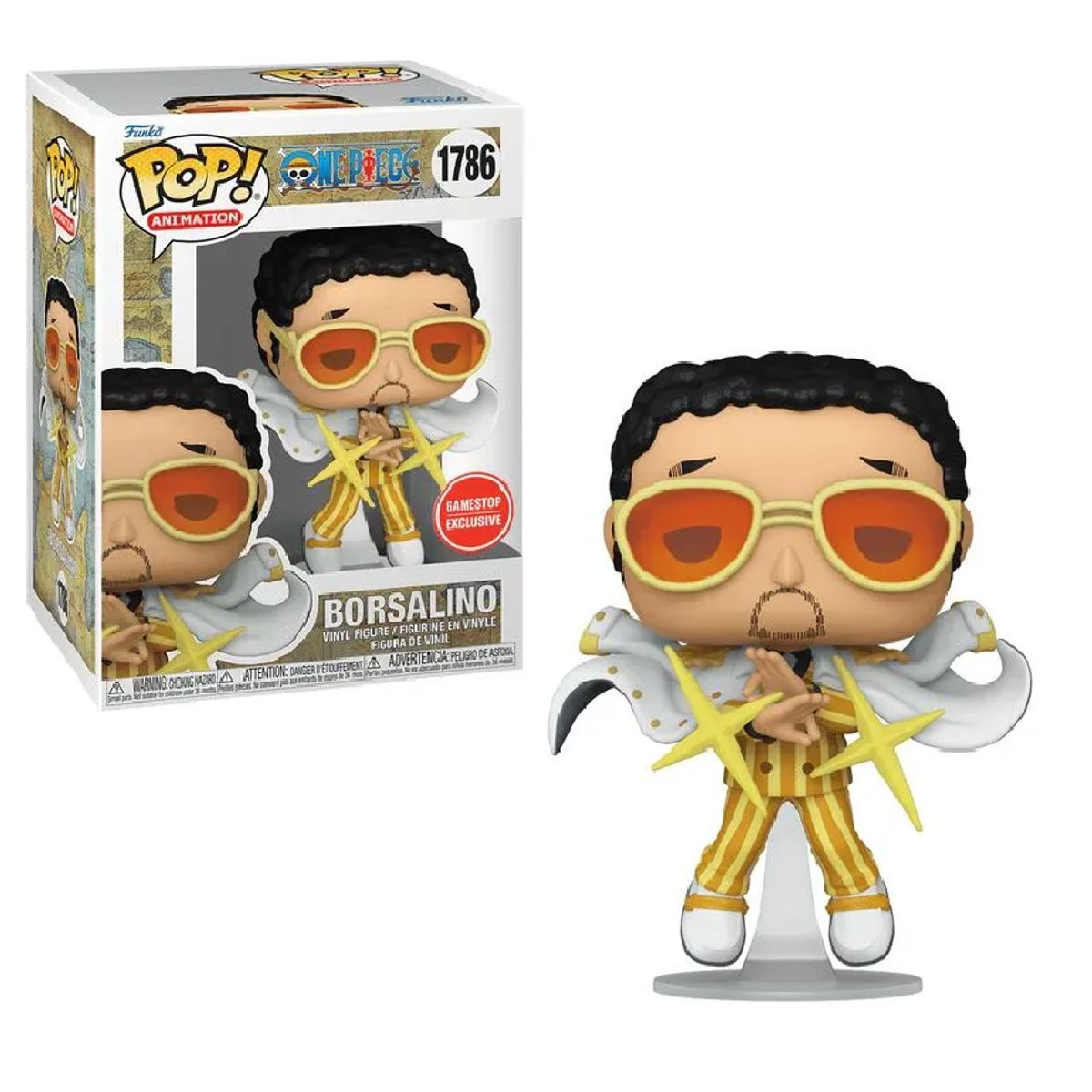 FUNKO - FUNKO POP BORSALINO ONE PIECE 1786 GAME STOP